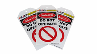 Plastic Safety Tag Custom Design for High-Performance Applications