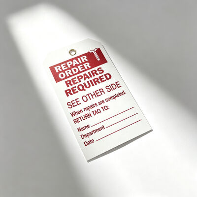 Embossed Patterned Hang Tags for  Industrial Custom Brand Labels