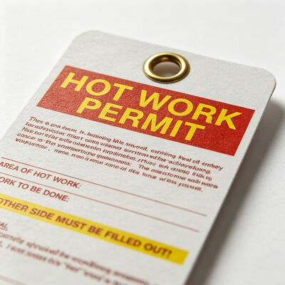 Tear Resistant Safety Lockout Tag with Customizable Size 146×76mm for Harsh Environments