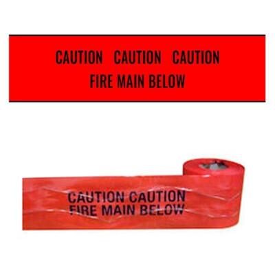 Non-Detectable Underground Tape PE Waterproof Roll Warning Tape