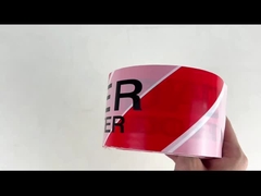 맞춤형 PE 경보 테이프 위험 표시 테이프