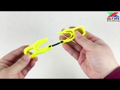 환경 친화적 인 작업 장갑 벨트 클립 16.26cm 광업 / 지붕용 전체 길이가