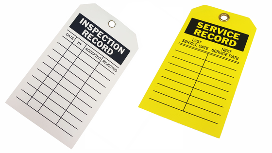 PVC Plastic Safety Tag With Durable And Customizable Features