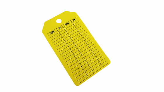 Plastic Safety Tag For Industrial With Custom Design And Enhanced Security