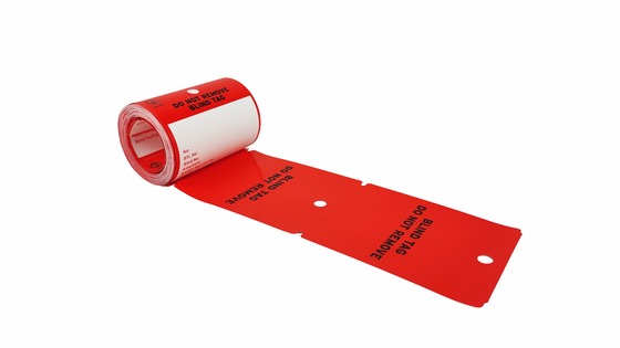 Plastic Safety Tag with Custom Logo Keep Your Products Safe and Branded Efficiently