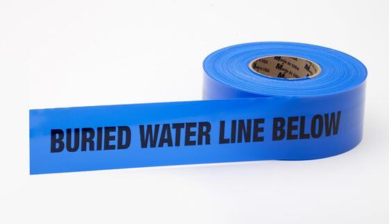 Non-Detectable Underground Tape PE Waterproof Roll Warning Tape