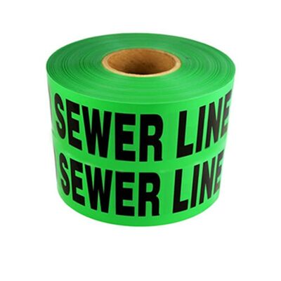 Non-Detectable Underground Tape PE Waterproof Roll Warning Tape